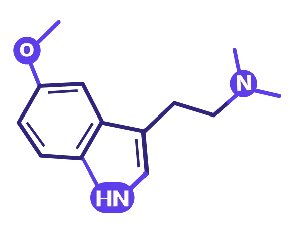 5-MeO-DMT Molecule