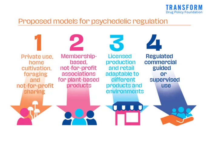 proposed model for psychedelic regulation