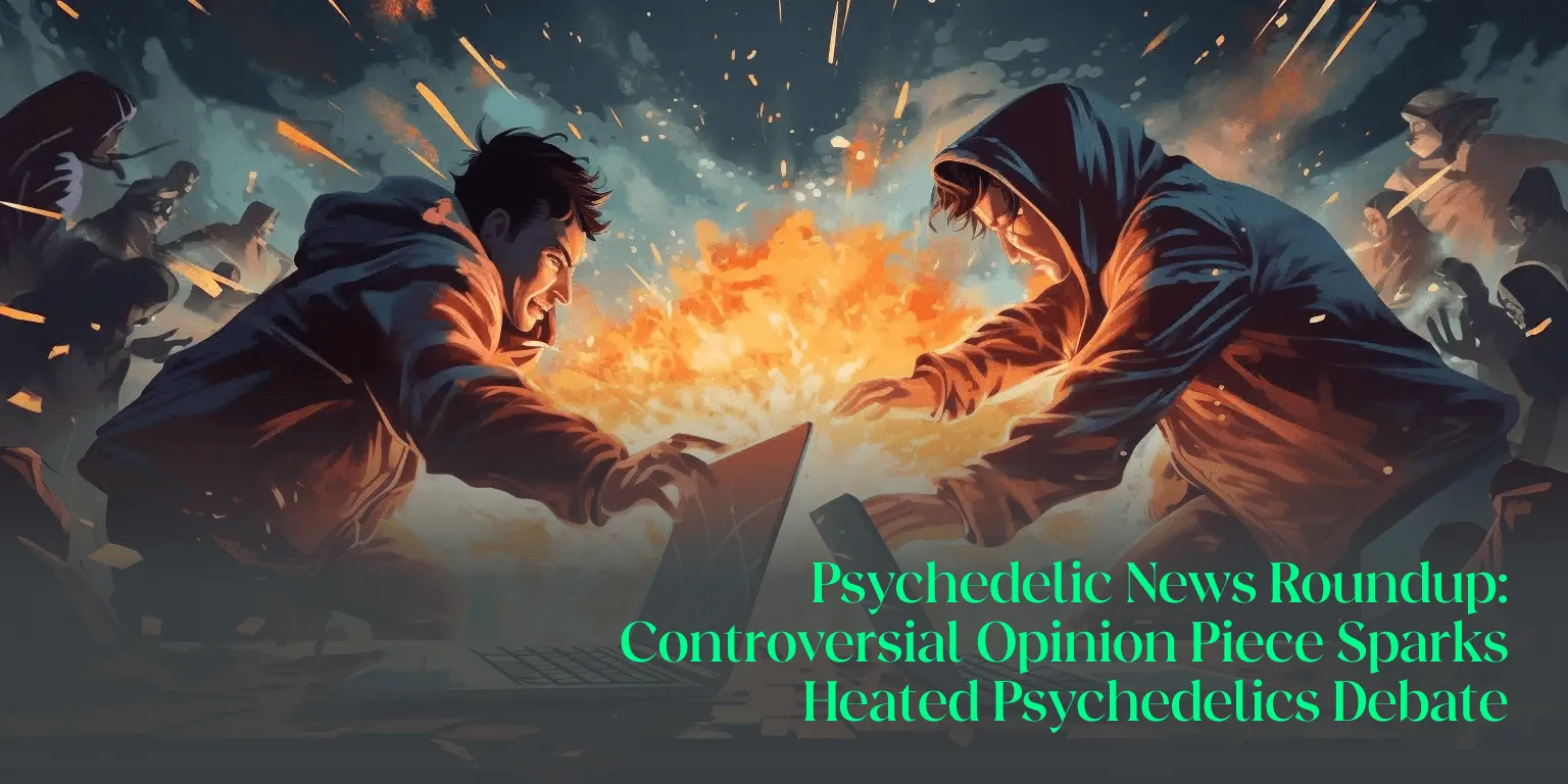 Psychedelic News Roundup Controversial Opinion Piece Sparks Heated
