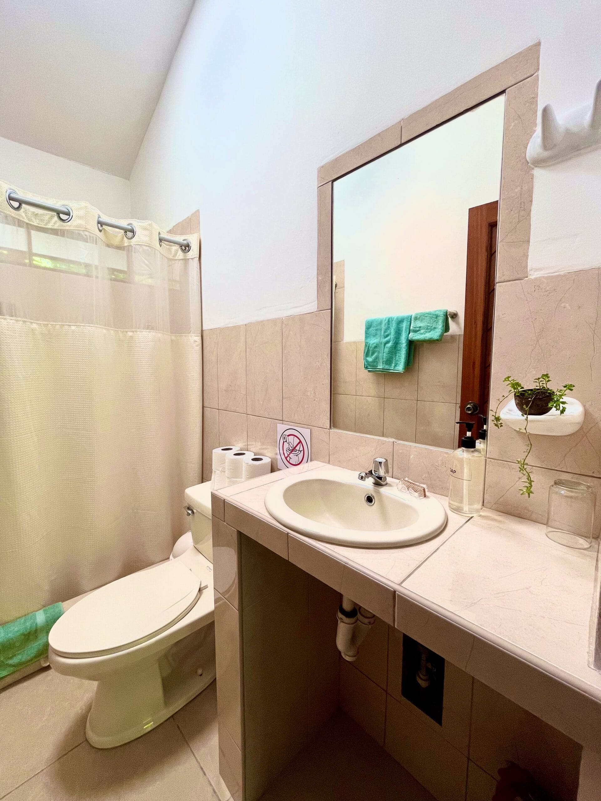 LA MEDICINA — AYAHUASCA RETREAT CENTER 51 Room 1 bathoom scaled 1